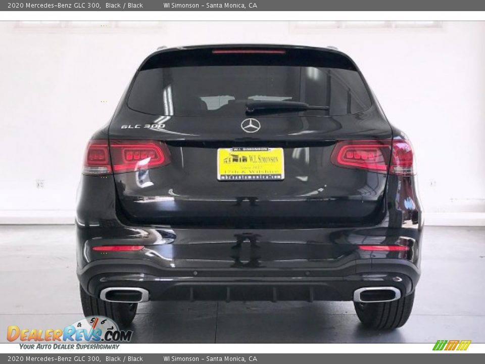 2020 Mercedes-Benz GLC 300 Black / Black Photo #3