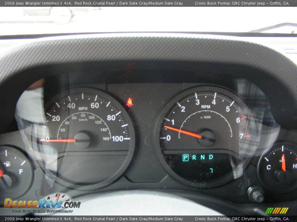 2009 Jeep Wrangler Unlimited X 4x4 Red Rock Crystal Pearl / Dark Slate Gray/Medium Slate Gray Photo #26