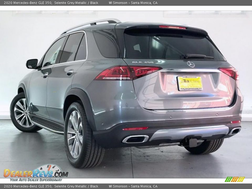 2020 Mercedes-Benz GLE 350 Selenite Grey Metallic / Black Photo #2