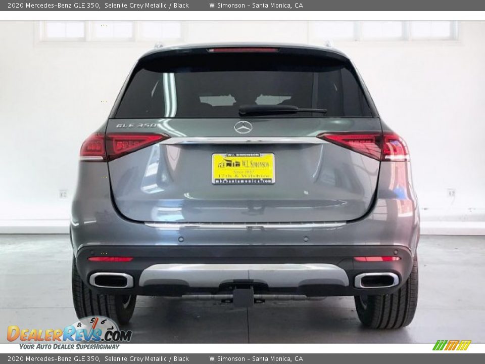 2020 Mercedes-Benz GLE 350 Selenite Grey Metallic / Black Photo #3