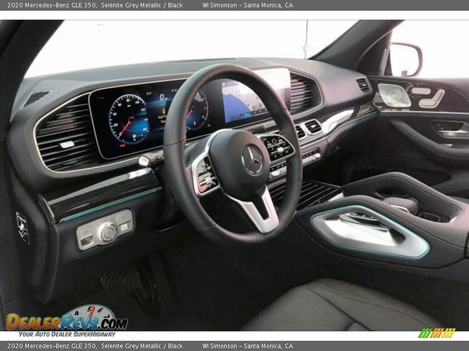 2020 Mercedes-Benz GLE 350 Selenite Grey Metallic / Black Photo #4