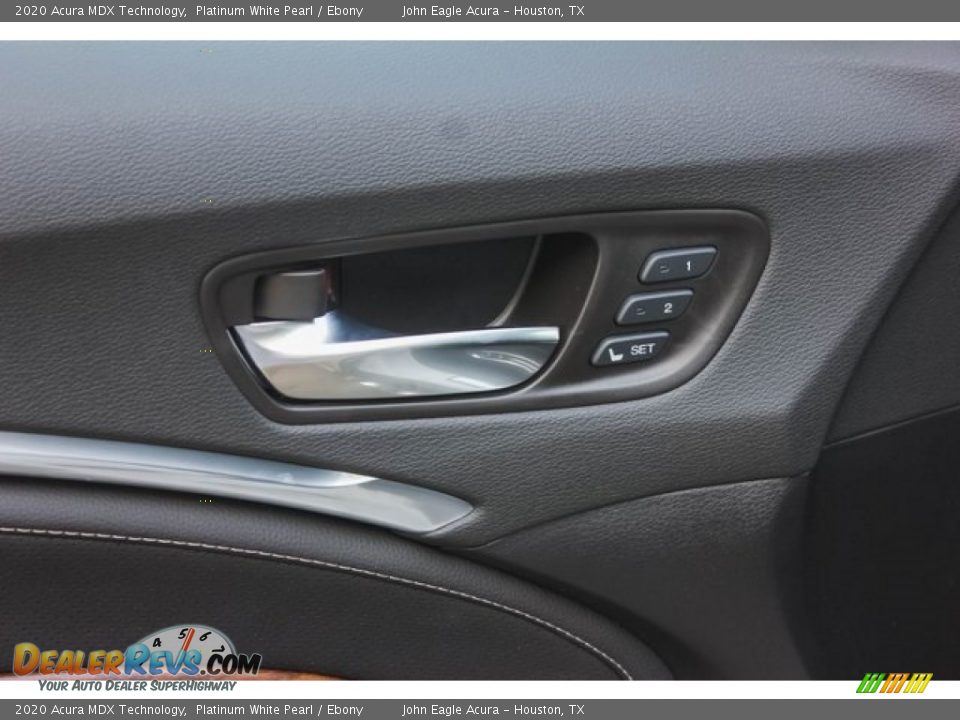2020 Acura MDX Technology Platinum White Pearl / Ebony Photo #12