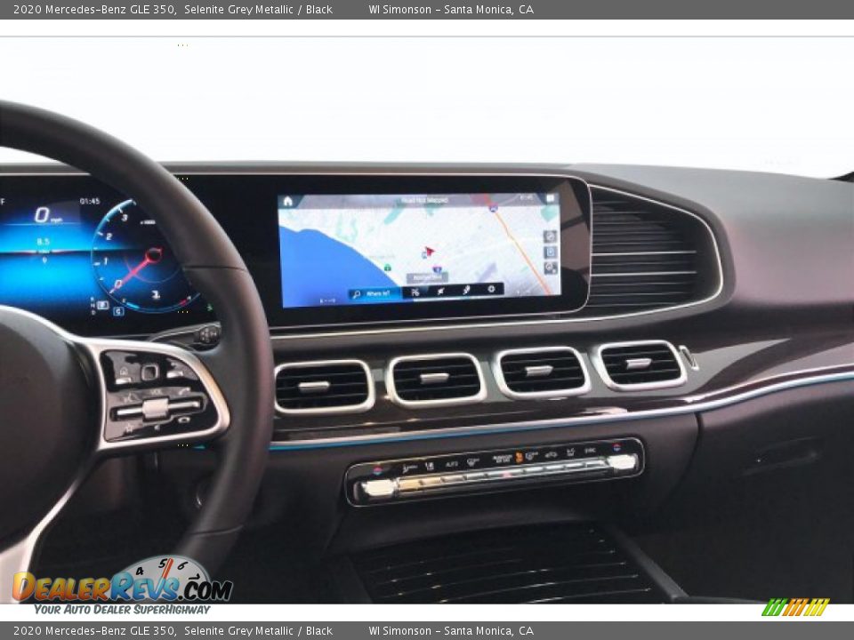 2020 Mercedes-Benz GLE 350 Selenite Grey Metallic / Black Photo #6