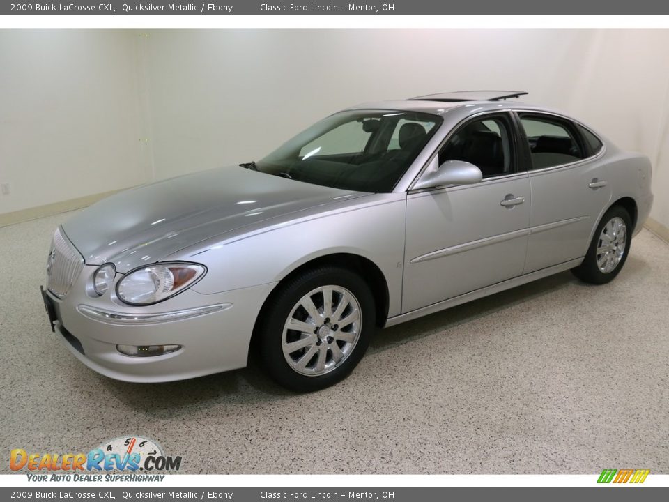 2009 Buick LaCrosse CXL Quicksilver Metallic / Ebony Photo #3