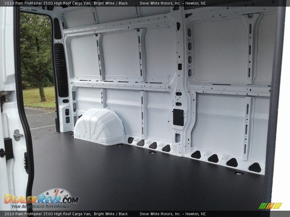 2019 Ram ProMaster 3500 High Roof Cargo Van Bright White / Black Photo #12