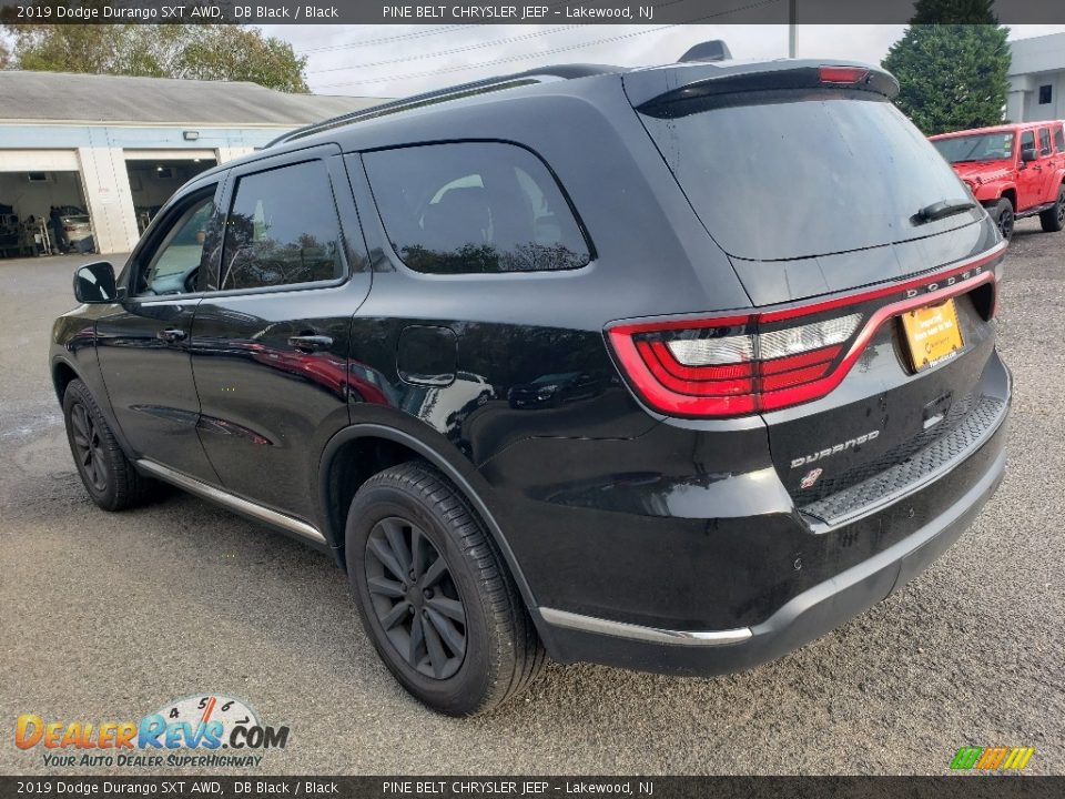 2019 Dodge Durango SXT AWD DB Black / Black Photo #2