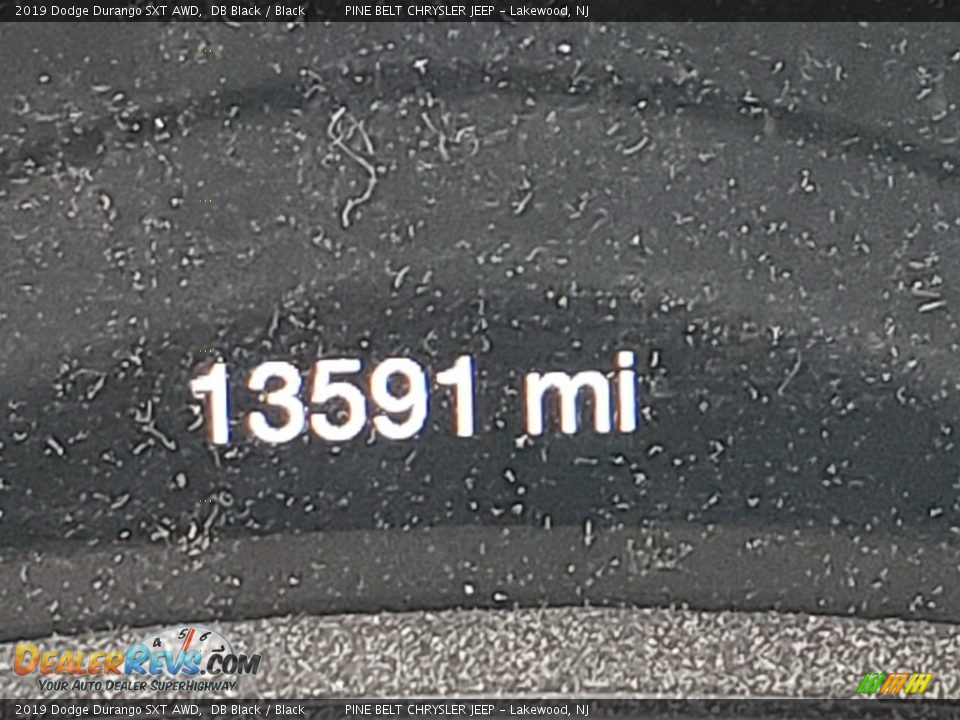 2019 Dodge Durango SXT AWD DB Black / Black Photo #5
