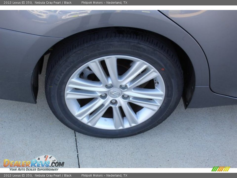 2013 Lexus ES 350 Nebula Gray Pearl / Black Photo #7