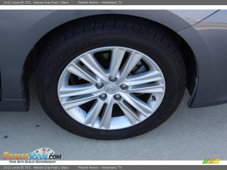 2013 Lexus ES 350 Nebula Gray Pearl / Black Photo #8