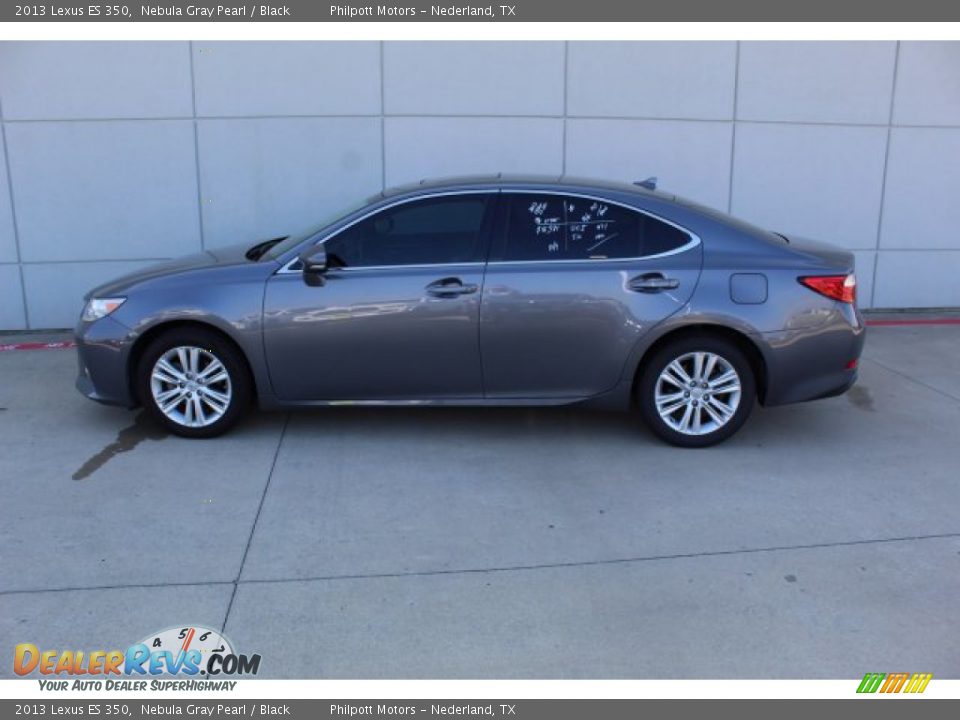 2013 Lexus ES 350 Nebula Gray Pearl / Black Photo #13