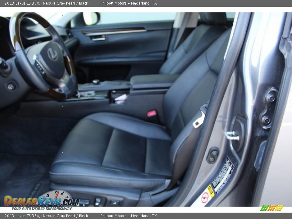 2013 Lexus ES 350 Nebula Gray Pearl / Black Photo #15