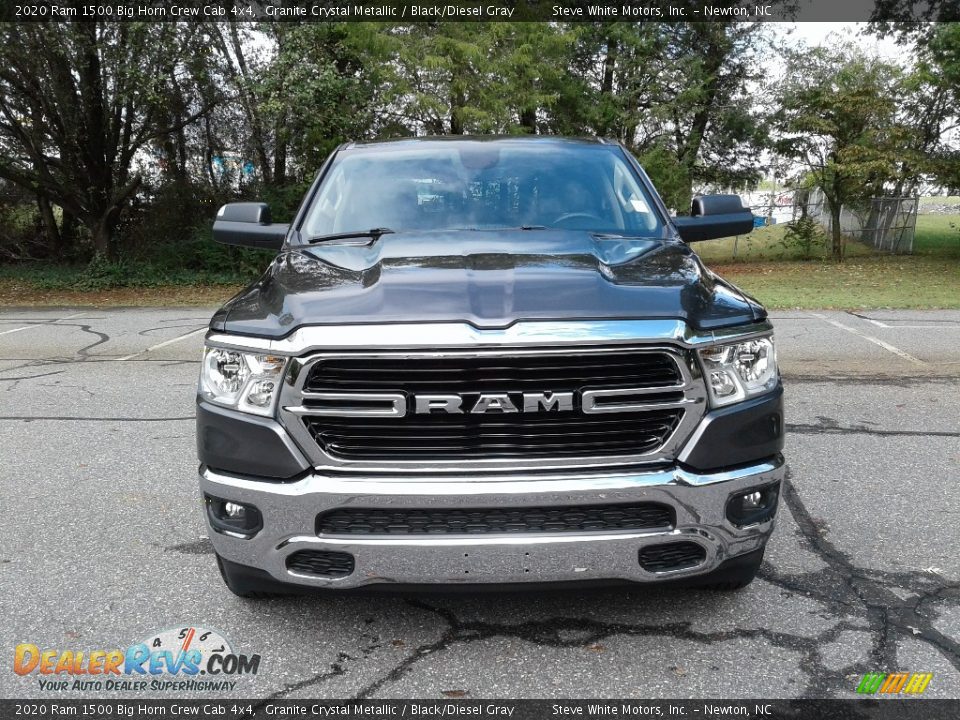 2020 Ram 1500 Big Horn Crew Cab 4x4 Granite Crystal Metallic / Black/Diesel Gray Photo #3