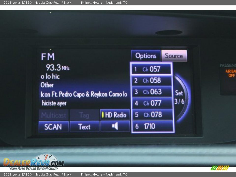 2013 Lexus ES 350 Nebula Gray Pearl / Black Photo #21