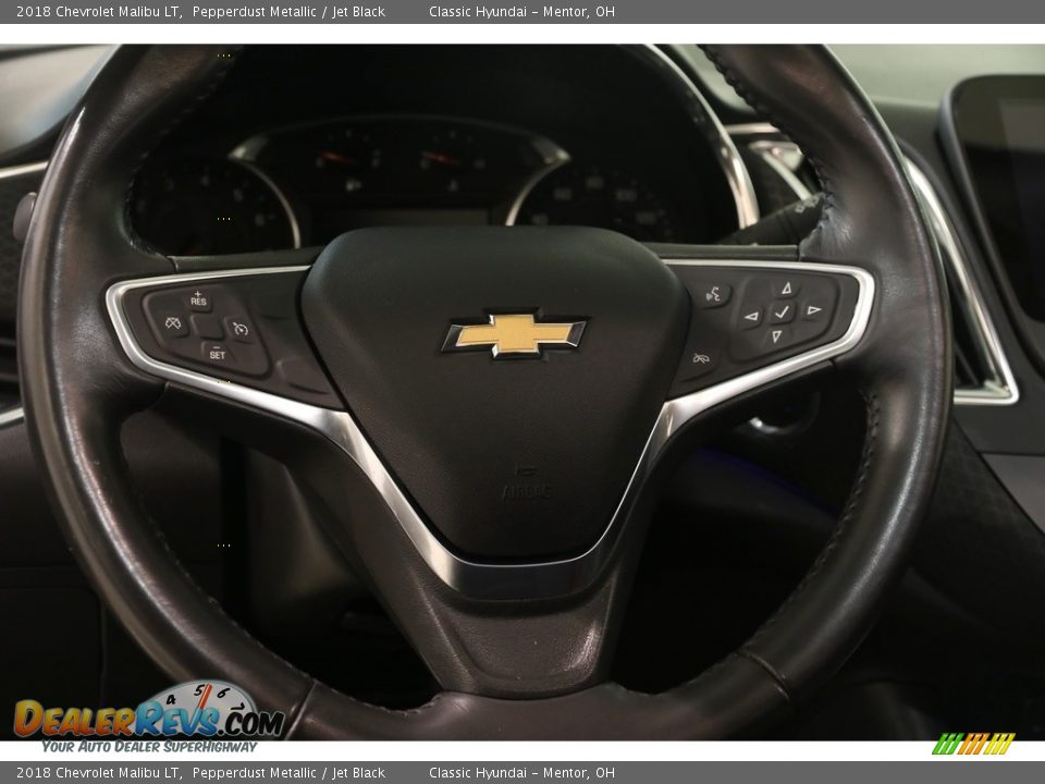 2018 Chevrolet Malibu LT Pepperdust Metallic / Jet Black Photo #6