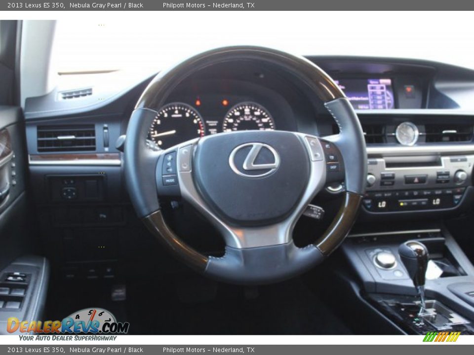 2013 Lexus ES 350 Nebula Gray Pearl / Black Photo #28