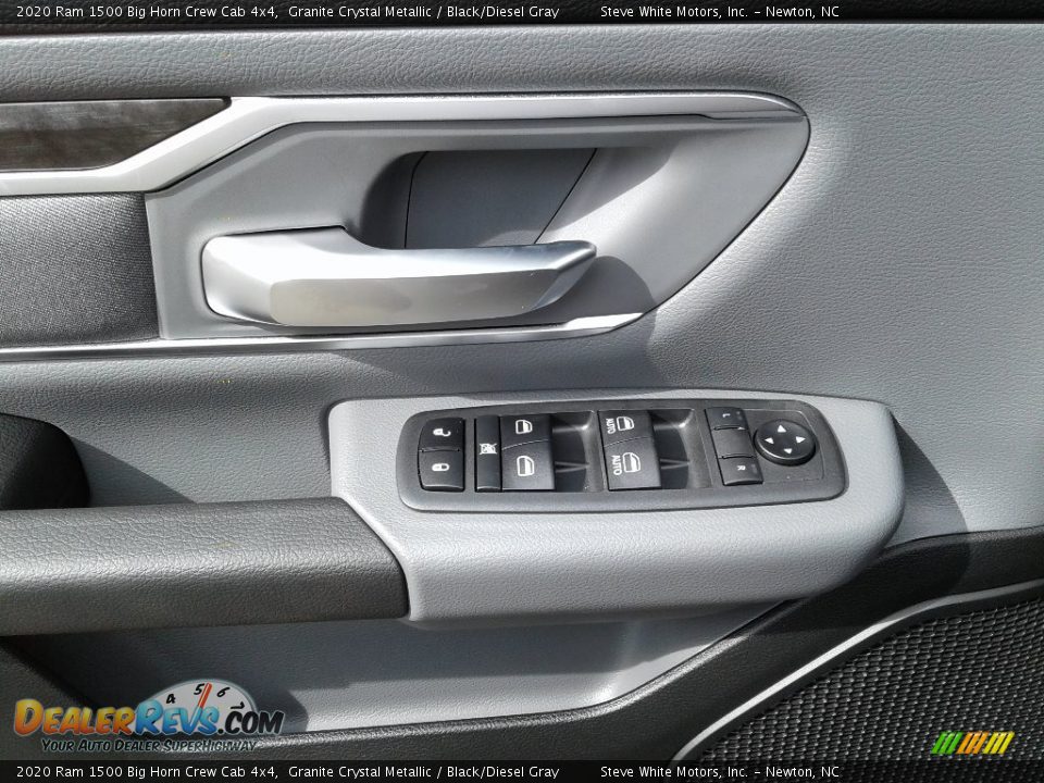 2020 Ram 1500 Big Horn Crew Cab 4x4 Granite Crystal Metallic / Black/Diesel Gray Photo #9