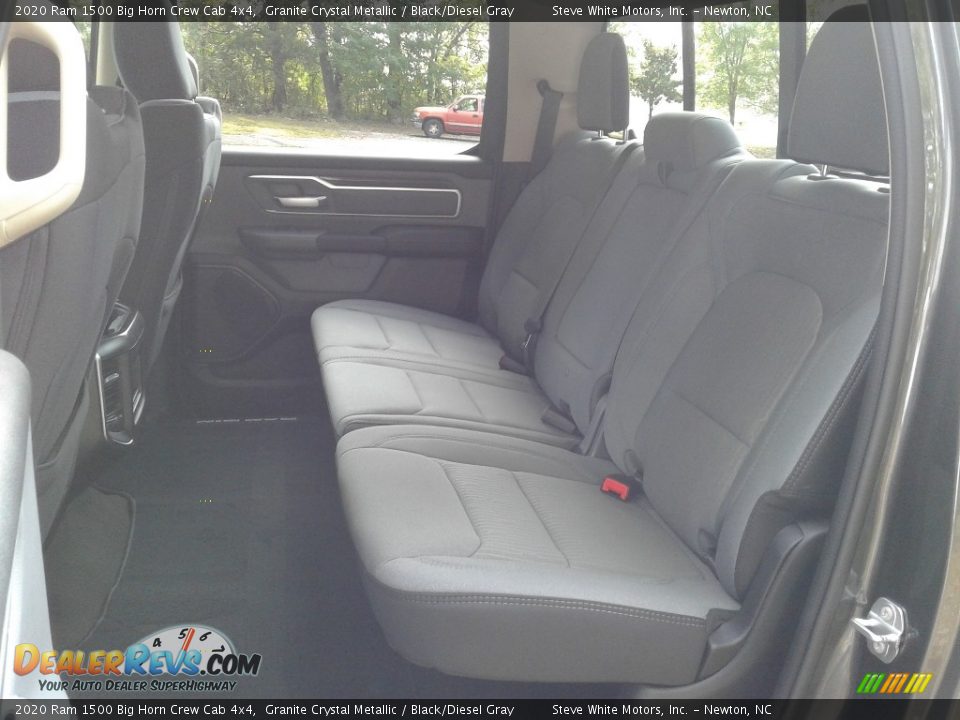 2020 Ram 1500 Big Horn Crew Cab 4x4 Granite Crystal Metallic / Black/Diesel Gray Photo #11