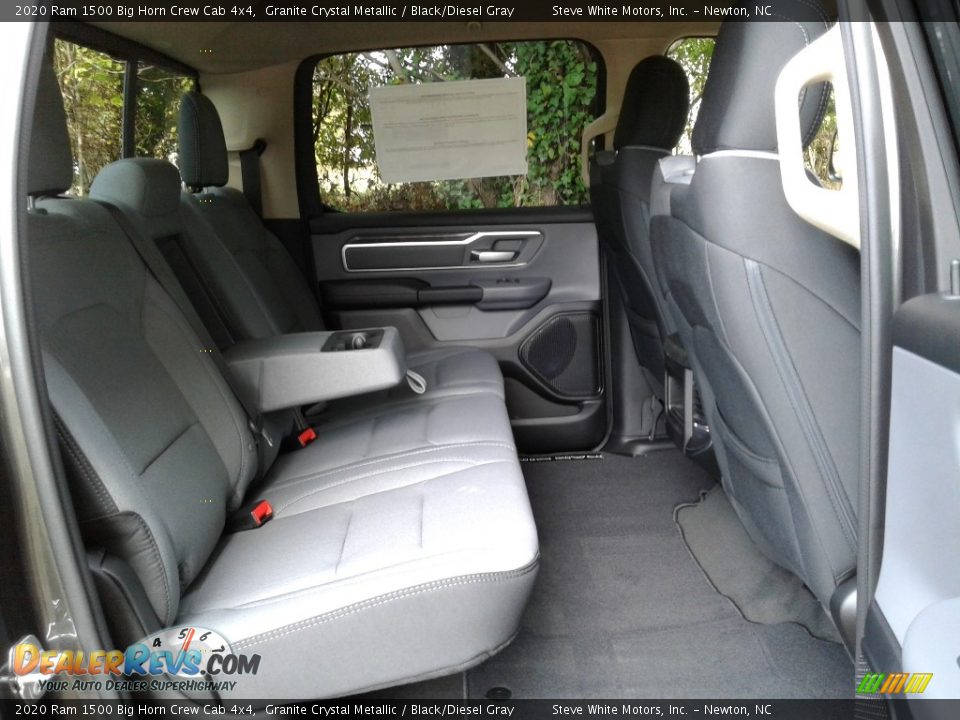 2020 Ram 1500 Big Horn Crew Cab 4x4 Granite Crystal Metallic / Black/Diesel Gray Photo #13