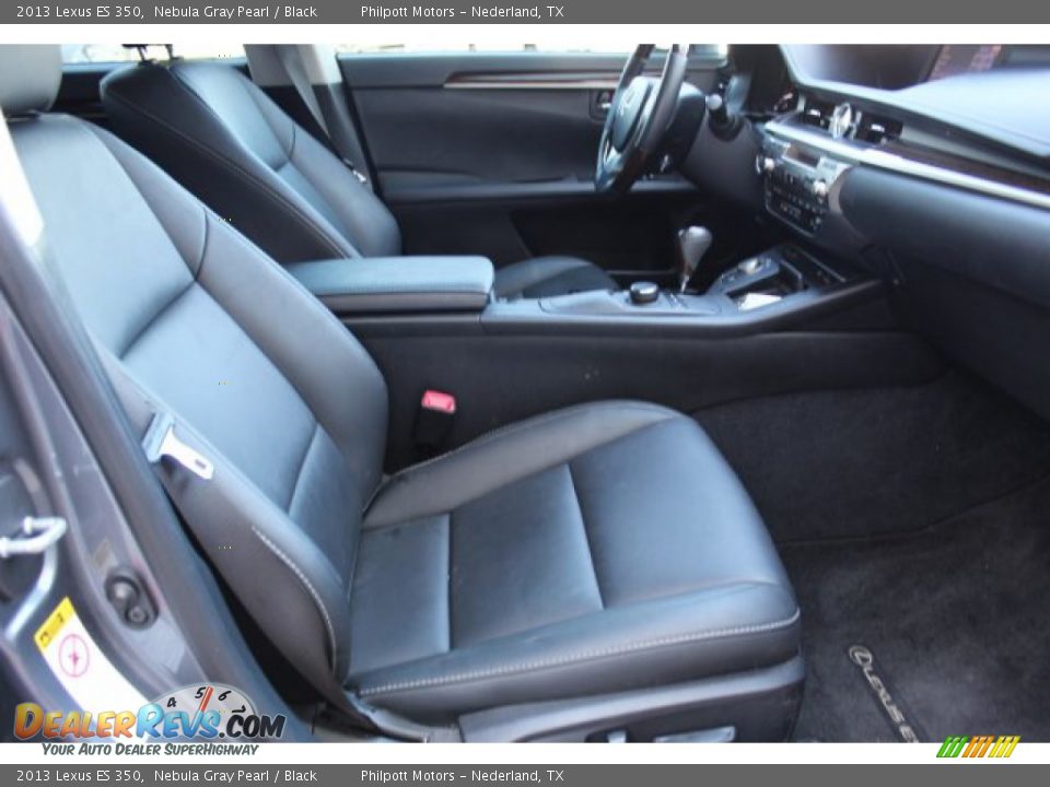 2013 Lexus ES 350 Nebula Gray Pearl / Black Photo #34