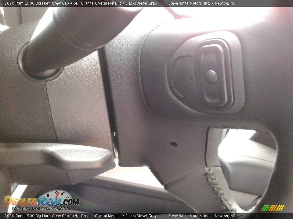 2020 Ram 1500 Big Horn Crew Cab 4x4 Granite Crystal Metallic / Black/Diesel Gray Photo #16
