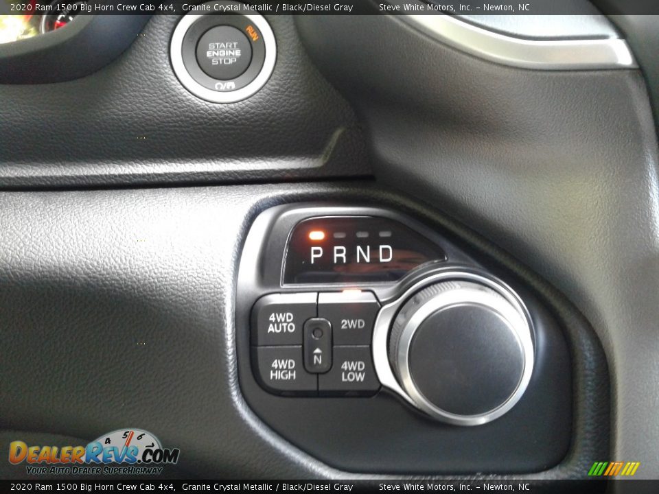 2020 Ram 1500 Big Horn Crew Cab 4x4 Granite Crystal Metallic / Black/Diesel Gray Photo #24