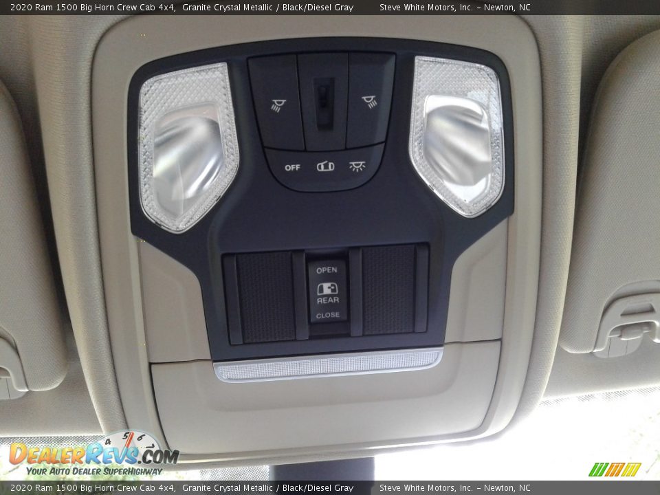 2020 Ram 1500 Big Horn Crew Cab 4x4 Granite Crystal Metallic / Black/Diesel Gray Photo #26