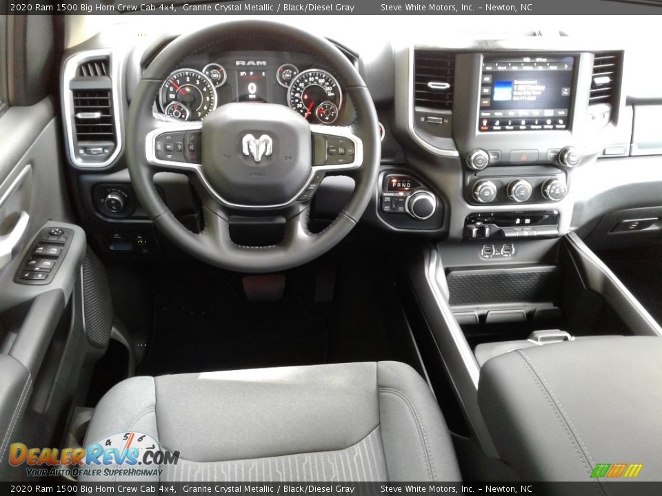 2020 Ram 1500 Big Horn Crew Cab 4x4 Granite Crystal Metallic / Black/Diesel Gray Photo #27