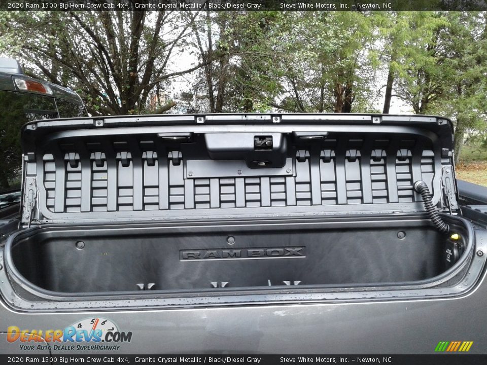 2020 Ram 1500 Big Horn Crew Cab 4x4 Granite Crystal Metallic / Black/Diesel Gray Photo #28