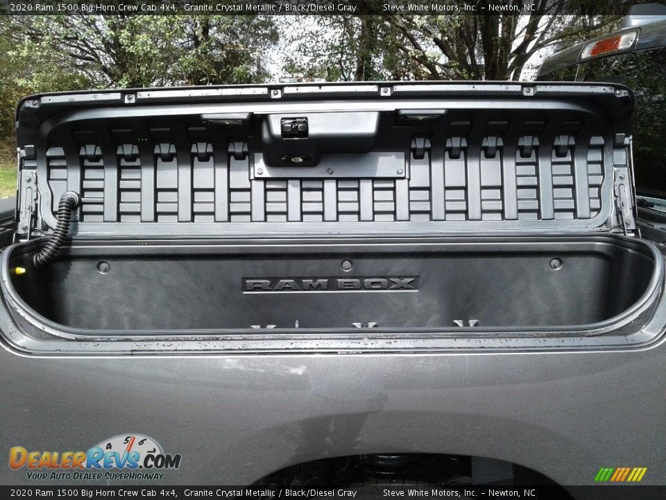 2020 Ram 1500 Big Horn Crew Cab 4x4 Granite Crystal Metallic / Black/Diesel Gray Photo #30