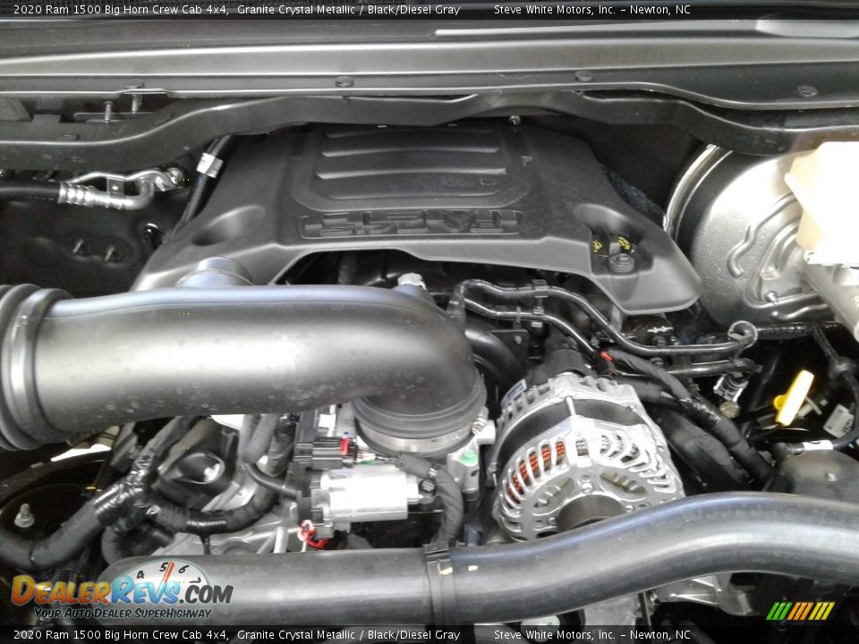 2020 Ram 1500 Big Horn Crew Cab 4x4 Granite Crystal Metallic / Black/Diesel Gray Photo #32