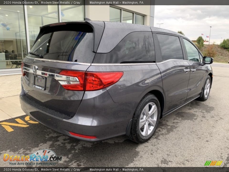 2020 Honda Odyssey EX Modern Steel Metallic / Gray Photo #7