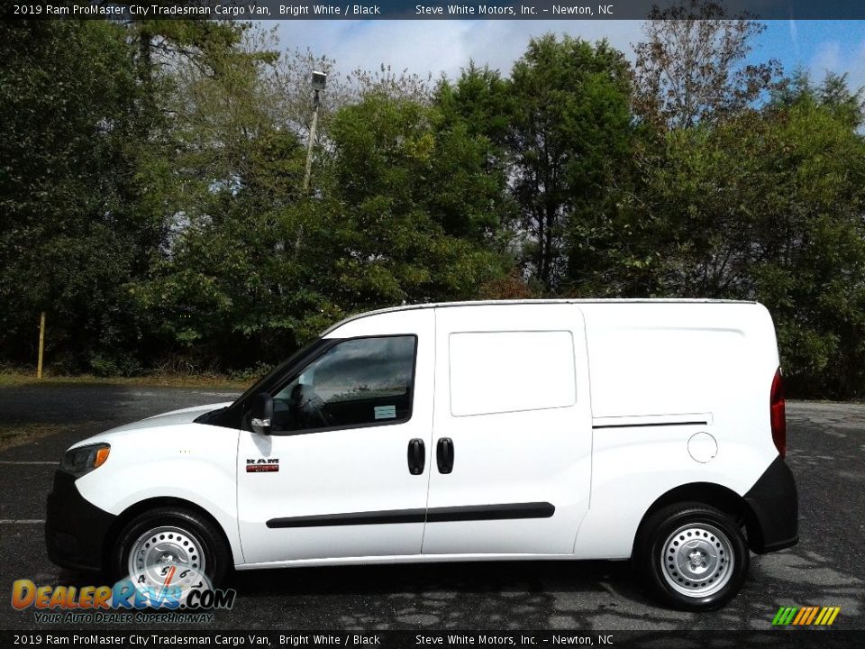 2019 Ram ProMaster City Tradesman Cargo Van Bright White / Black Photo #1