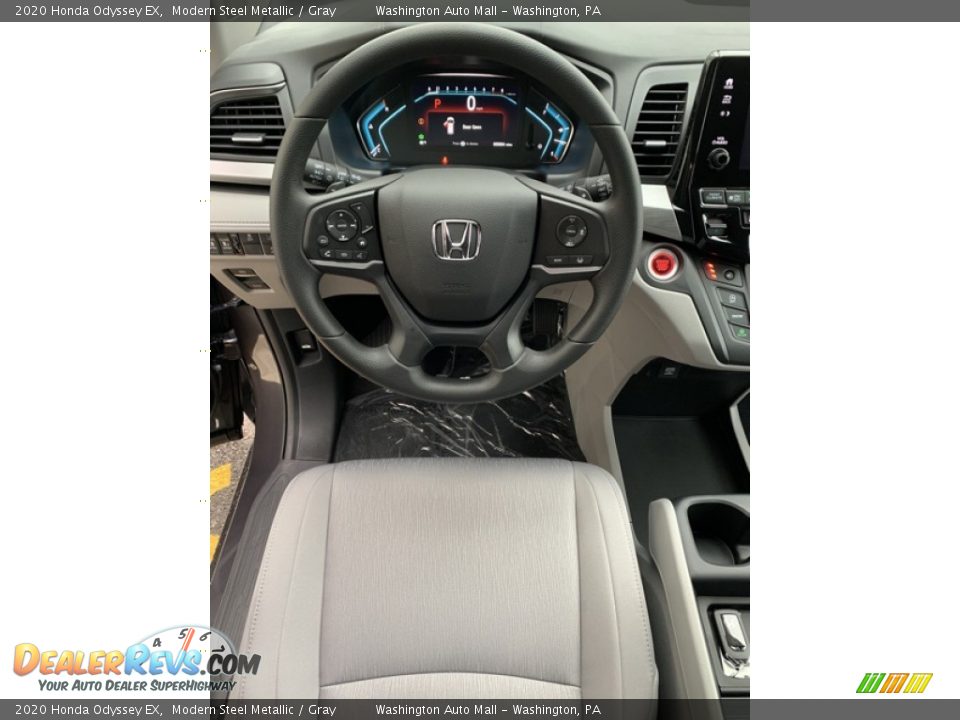 2020 Honda Odyssey EX Modern Steel Metallic / Gray Photo #13