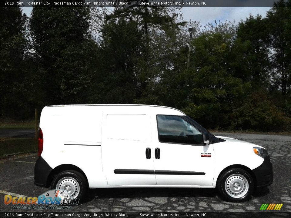 2019 Ram ProMaster City Tradesman Cargo Van Bright White / Black Photo #5