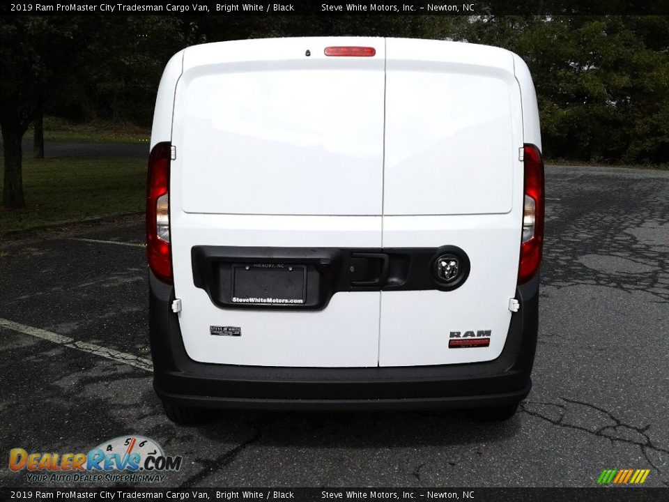 2019 Ram ProMaster City Tradesman Cargo Van Bright White / Black Photo #7
