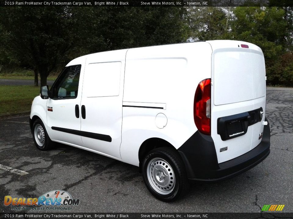 2019 Ram ProMaster City Tradesman Cargo Van Bright White / Black Photo #8