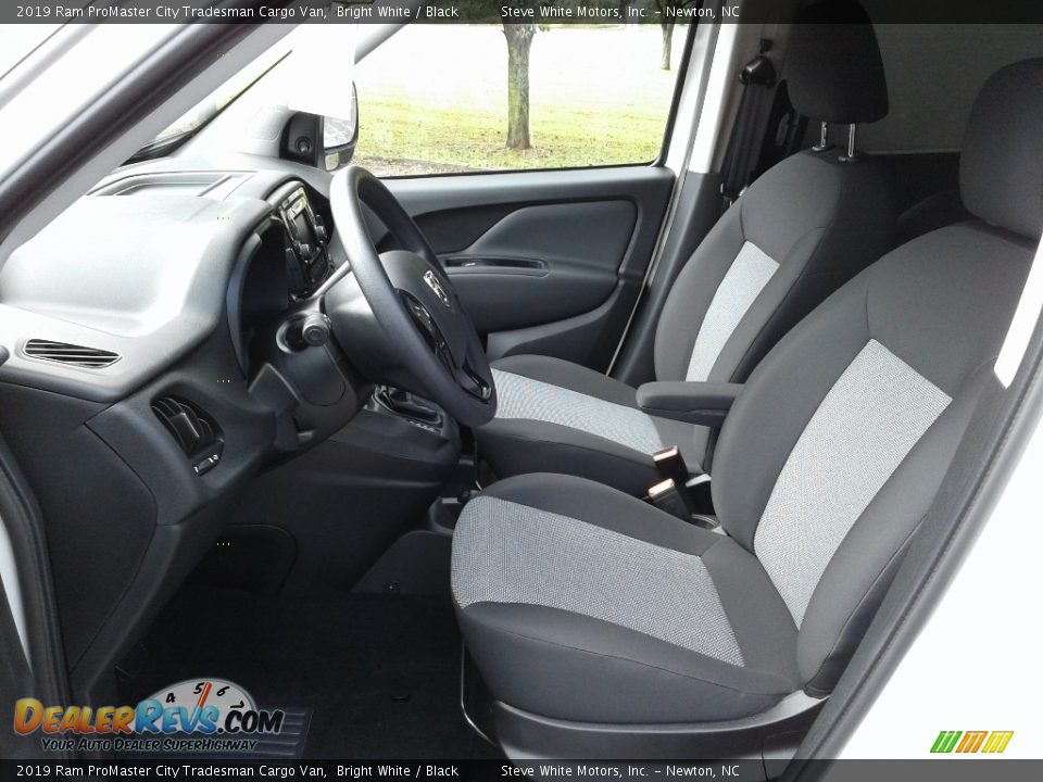 2019 Ram ProMaster City Tradesman Cargo Van Bright White / Black Photo #10