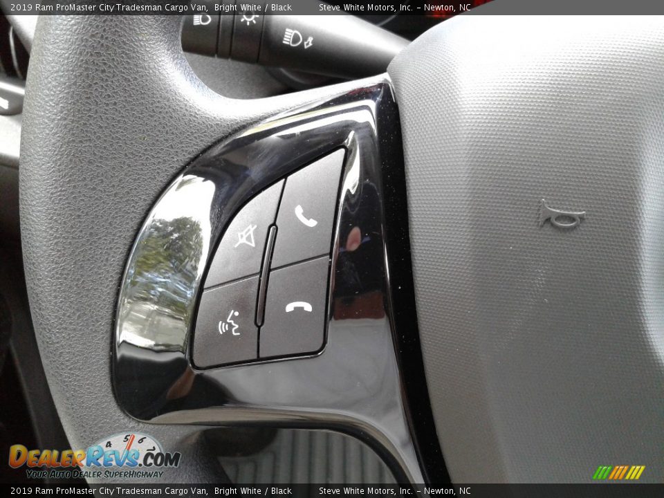 2019 Ram ProMaster City Tradesman Cargo Van Bright White / Black Photo #14