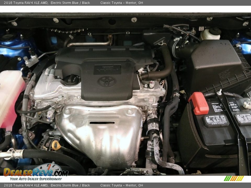 2018 Toyota RAV4 XLE AWD Electric Storm Blue / Black Photo #18