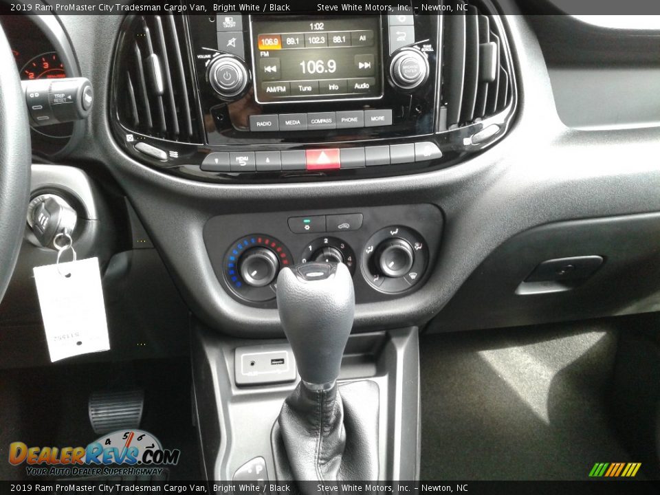 2019 Ram ProMaster City Tradesman Cargo Van Bright White / Black Photo #17