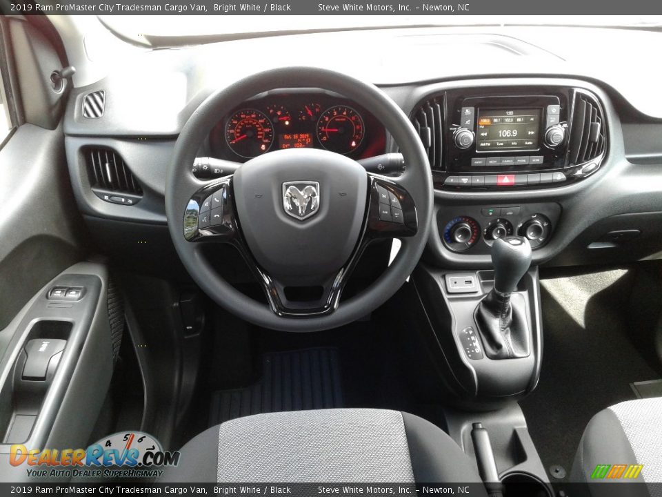 2019 Ram ProMaster City Tradesman Cargo Van Bright White / Black Photo #23