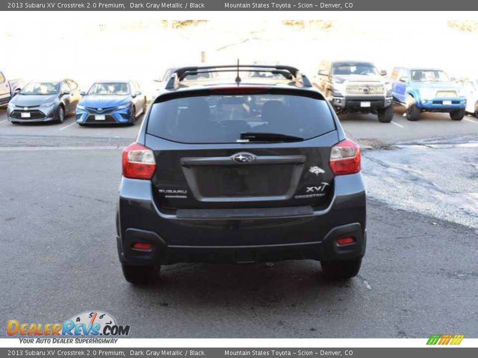 2013 Subaru XV Crosstrek 2.0 Premium Dark Gray Metallic / Black Photo #5
