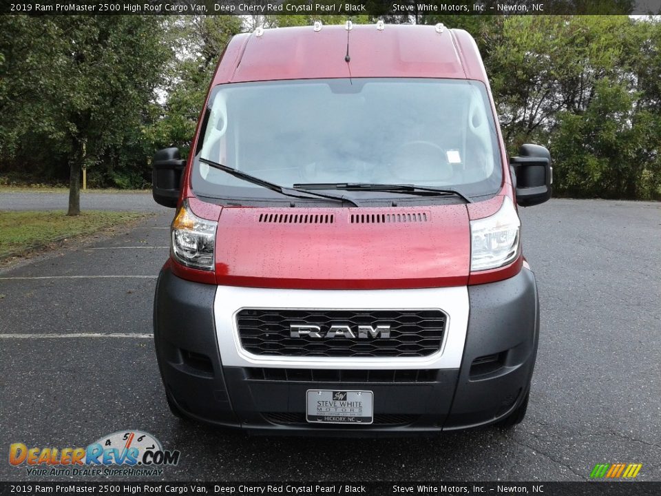 2019 Ram ProMaster 2500 High Roof Cargo Van Deep Cherry Red Crystal Pearl / Black Photo #3