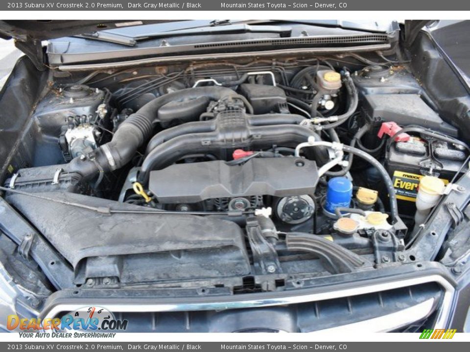 2013 Subaru XV Crosstrek 2.0 Premium Dark Gray Metallic / Black Photo #9