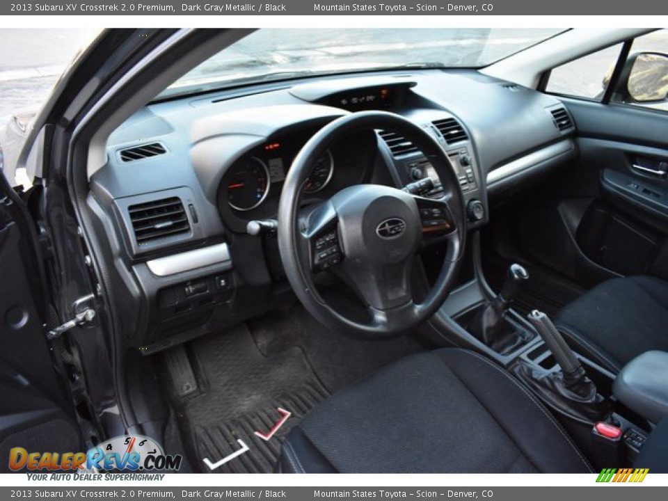 2013 Subaru XV Crosstrek 2.0 Premium Dark Gray Metallic / Black Photo #10