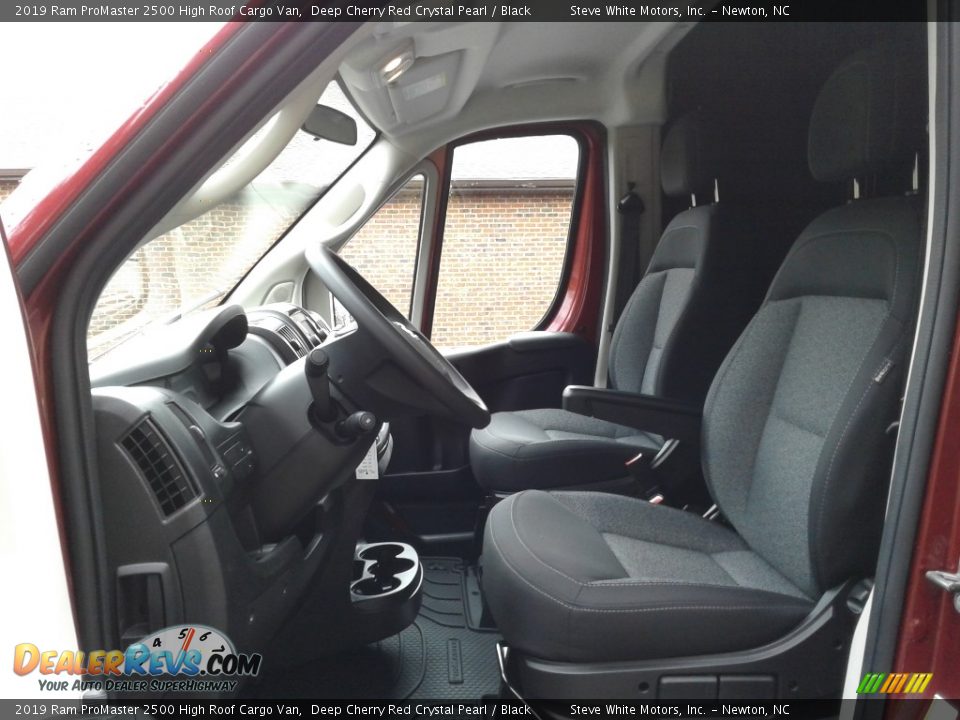 2019 Ram ProMaster 2500 High Roof Cargo Van Deep Cherry Red Crystal Pearl / Black Photo #10