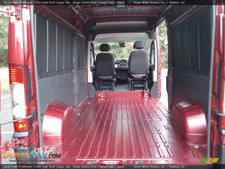 2019 Ram ProMaster 2500 High Roof Cargo Van Deep Cherry Red Crystal Pearl / Black Photo #11