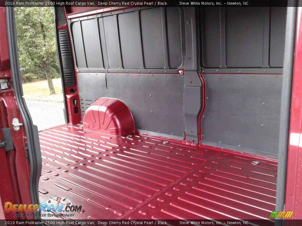 2019 Ram ProMaster 2500 High Roof Cargo Van Deep Cherry Red Crystal Pearl / Black Photo #12