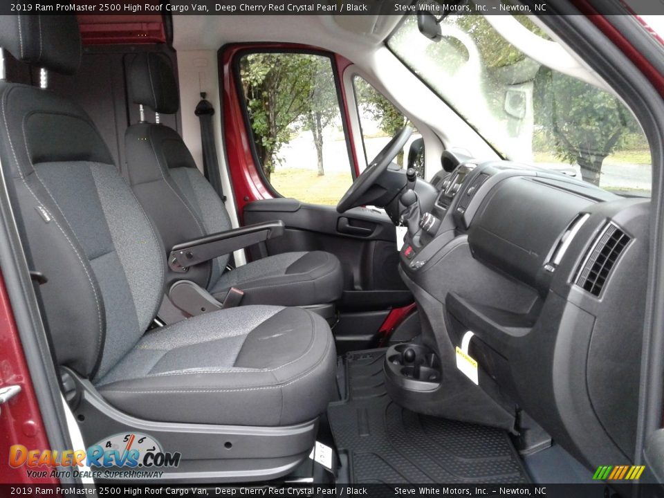 2019 Ram ProMaster 2500 High Roof Cargo Van Deep Cherry Red Crystal Pearl / Black Photo #13