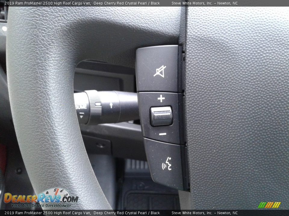 2019 Ram ProMaster 2500 High Roof Cargo Van Deep Cherry Red Crystal Pearl / Black Photo #15